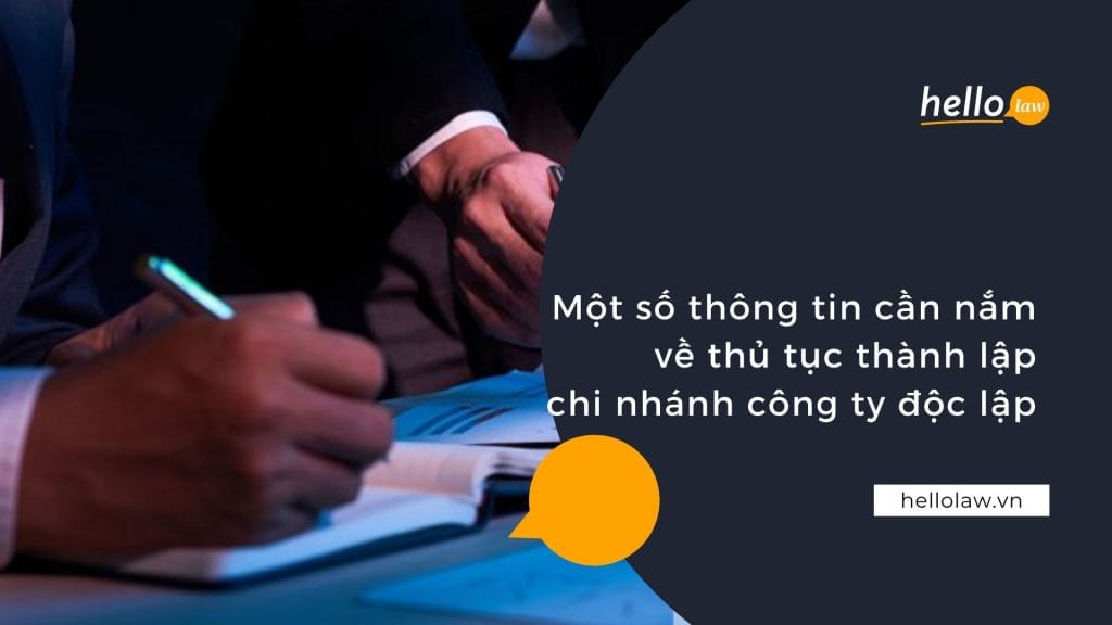 Thành lập chi nhánh