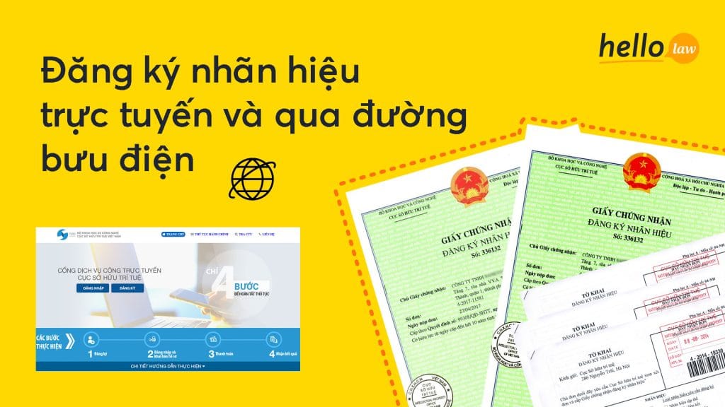 đăng ký nhãn hiệu trực tuyến