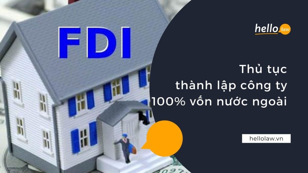 công ty 100% vốn nước ngoài