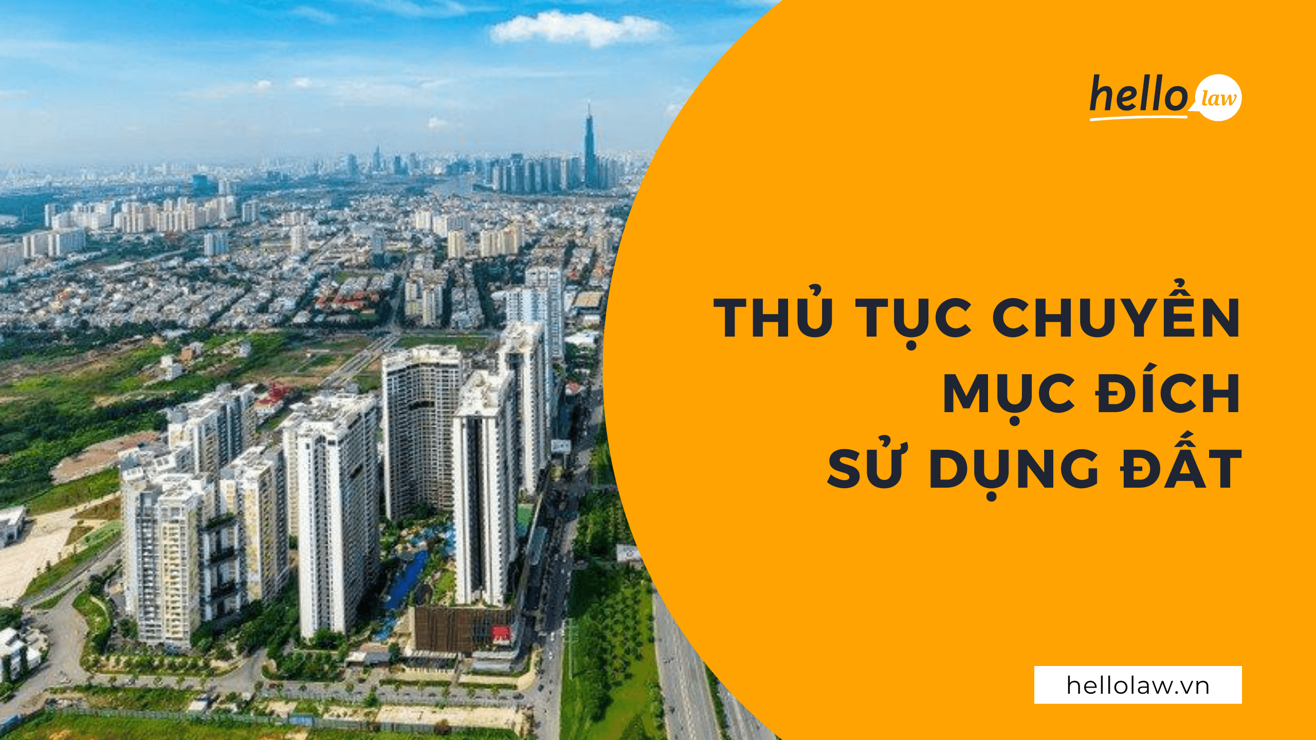 Thủ tục chuyển mục đích sử dụng đất