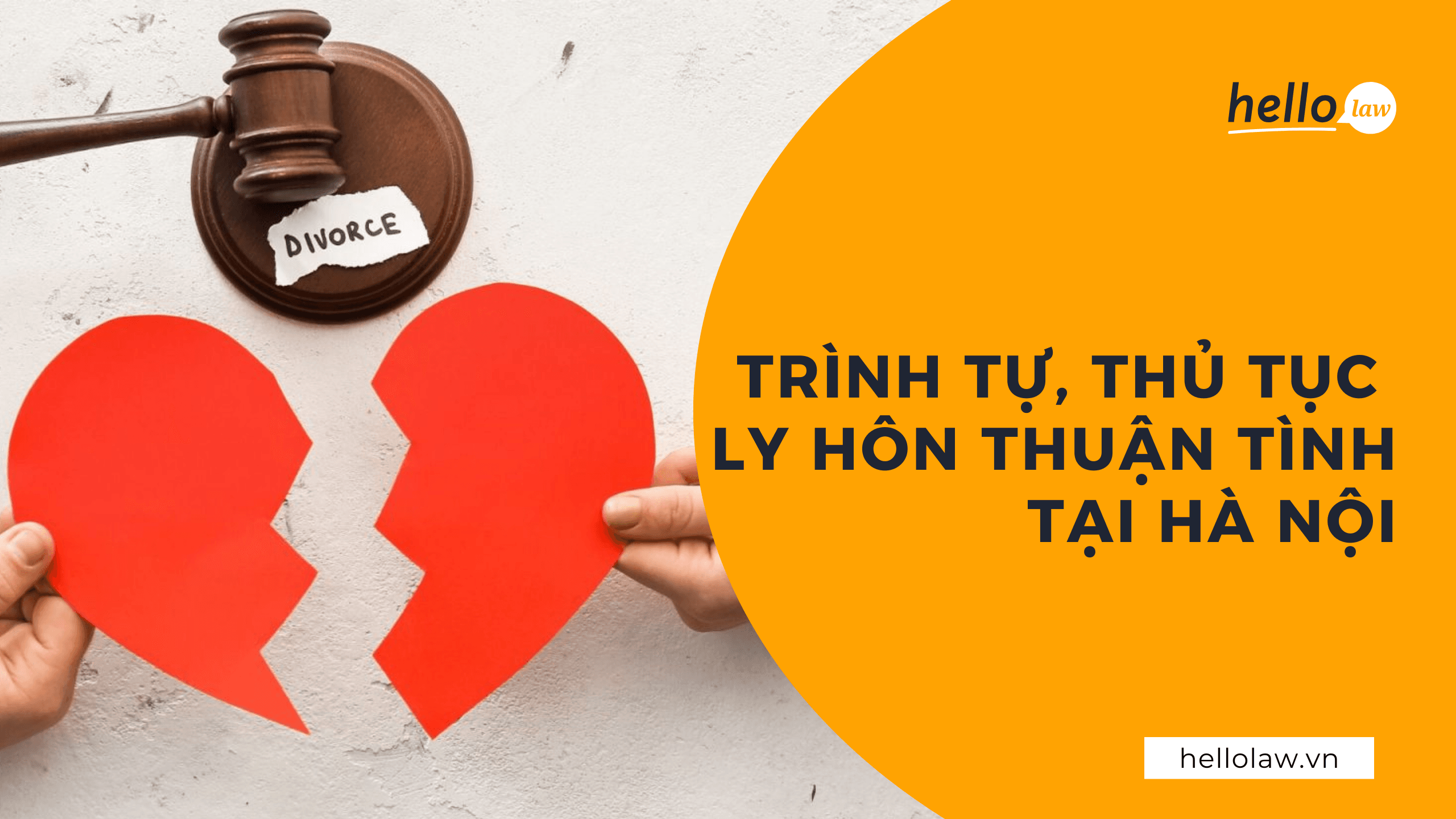 Thủ tục ly hôn thuận tình tại Hà Nội
